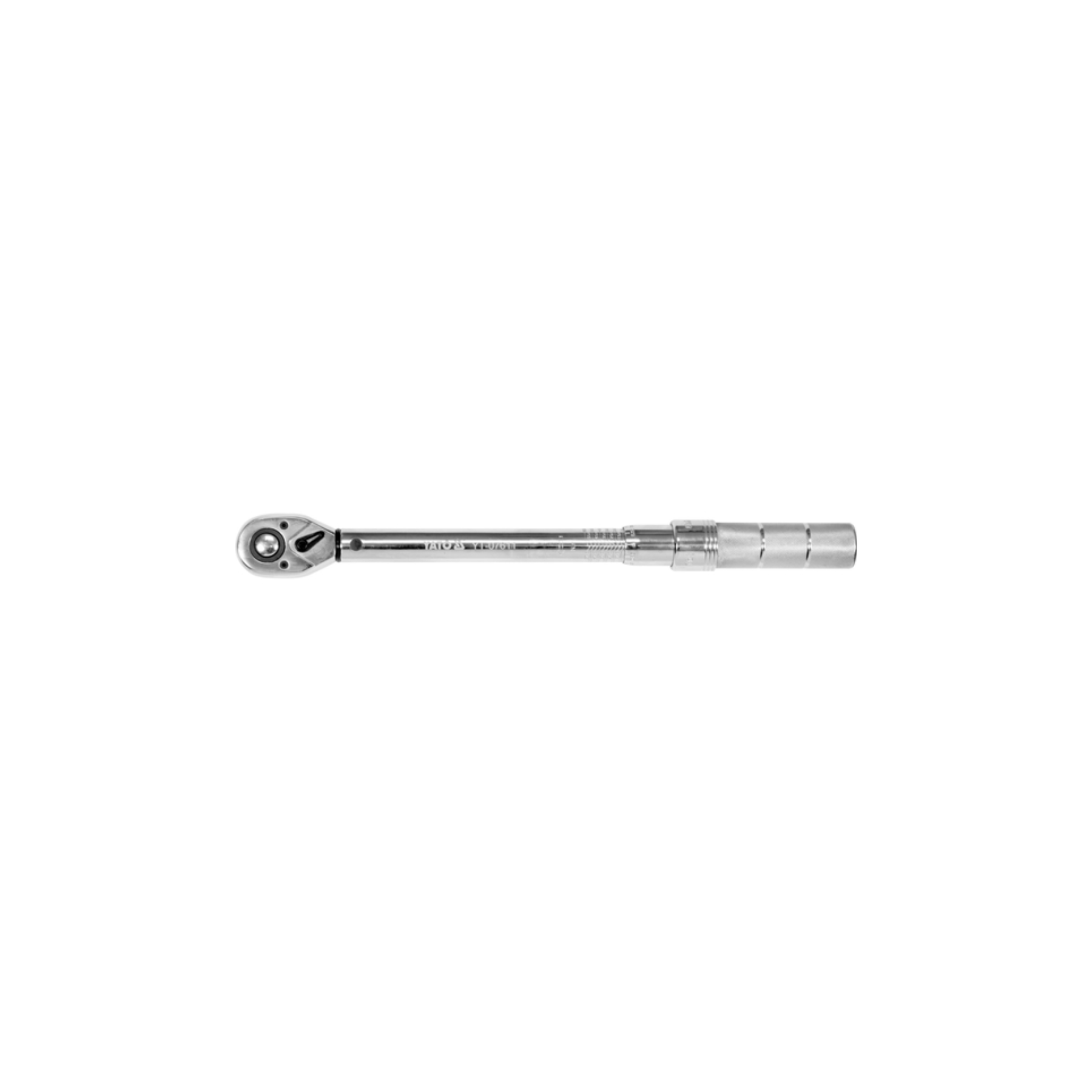 YATO Torque Wrench 1/2 inch 10-60Nm YT-07611 with click-type mechanism and alloy steel construction for engine repairs, brake servicing.