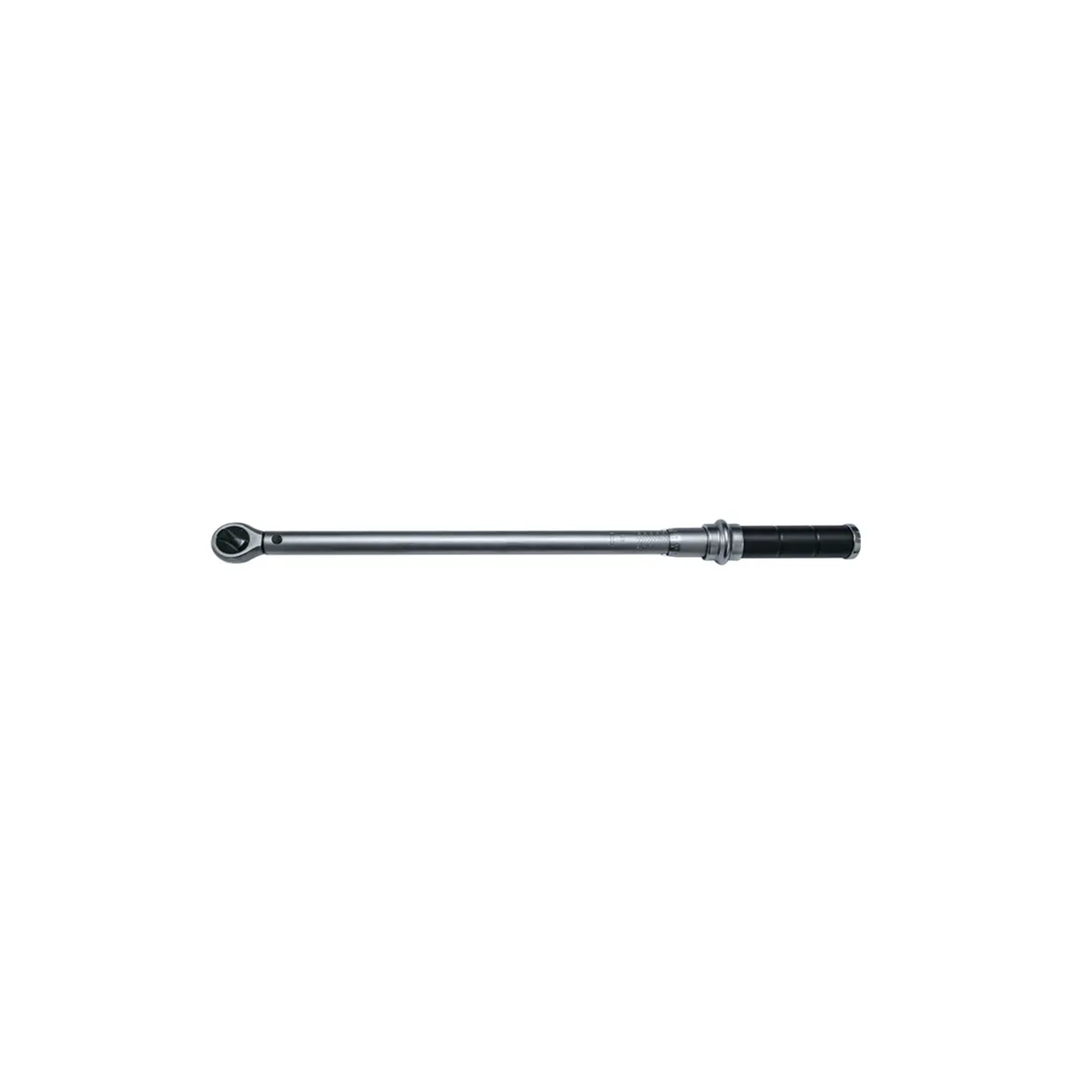 Knife with a blue handle on a white background