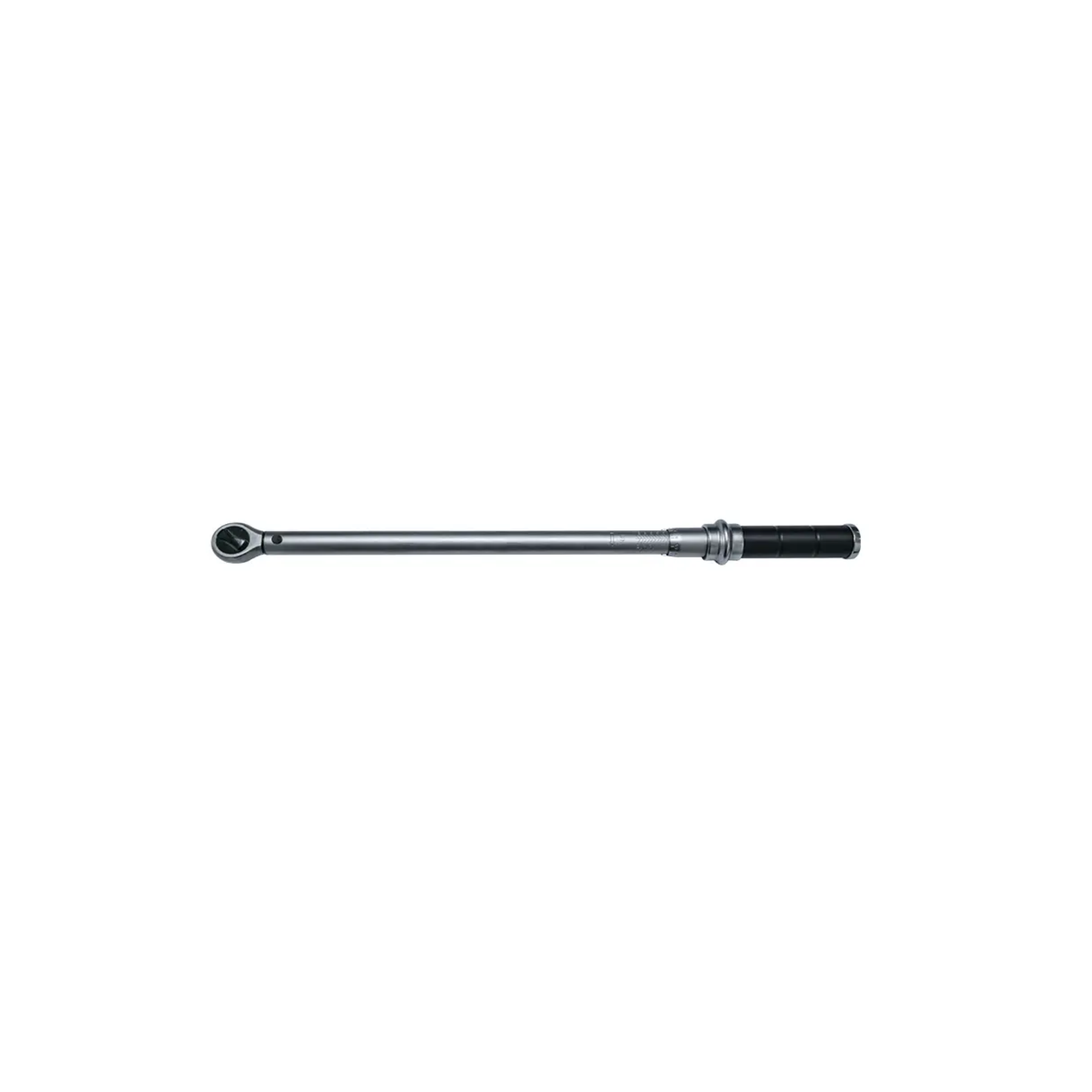 Knife with a blue handle on a white background