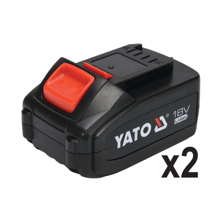 Yato 18V 1/2" 350Nm B/L Impact Wrench (2X4Amp+Charger) YT-8277925
