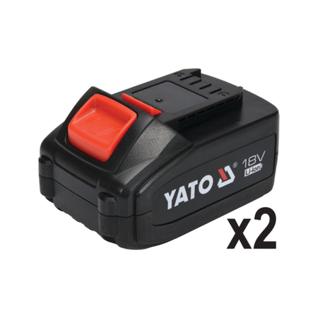 Yato 18V 1/2" 850Nm B/L Impact Wrench (2X4Amp+Charger) YT-8277935