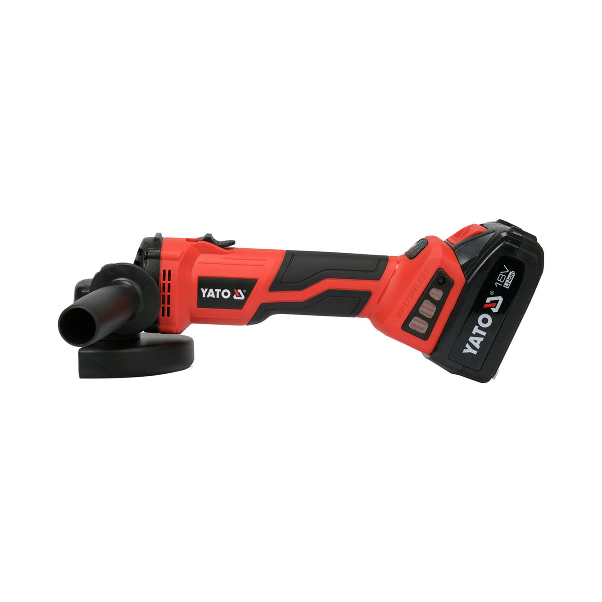 Yato 18V B/L Angle Grinder (2X4Amp Battery+Charger) YT-8282995