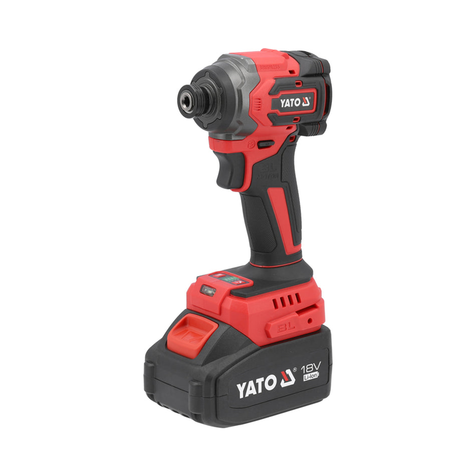Yato 18V B/L Impact Screwdriver (1X4Amp+Charger) YT-82798