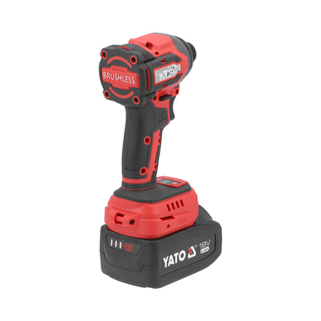 Yato 18V B/L Impact Screwdriver (1X4Amp+Charger) YT-82798