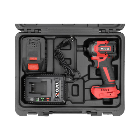 Yato 18V B/L Impact Screwdriver (1X4Amp+Charger) YT-82798