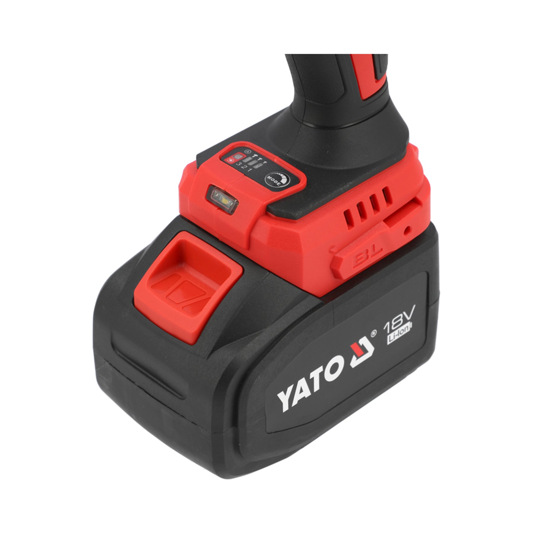Yato 18V B/L Impact Wrench 3/4'' 2400Nm (1X6Amp+Charger) YT-828073