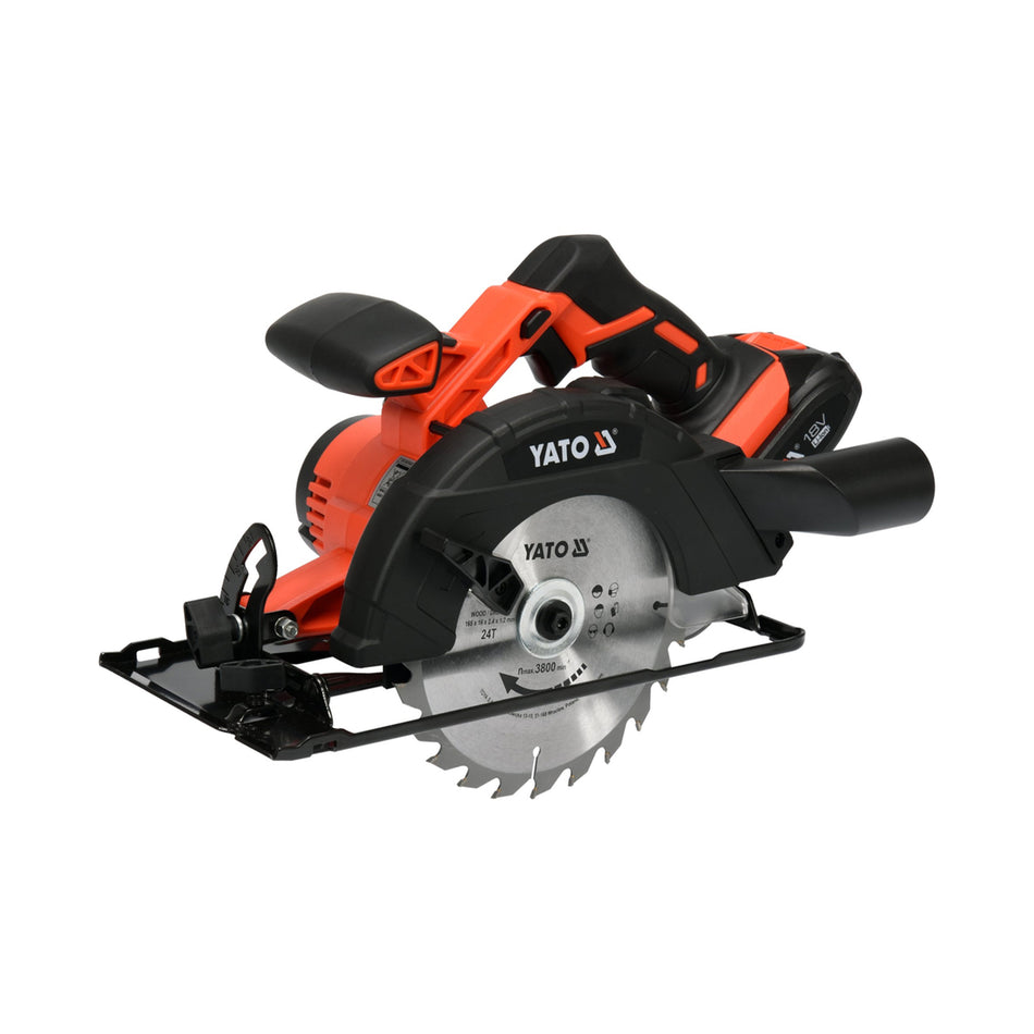 Yato 18V Circular Saw 165MM Set (1X2AMP+Charger) YT-82810