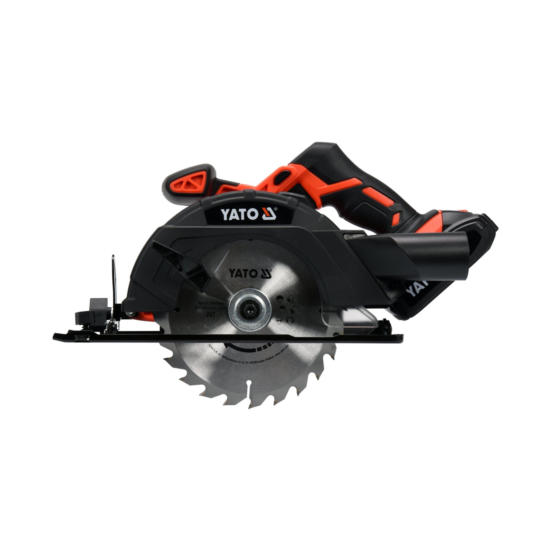 Yato 18V Circular Saw 165MM Set (1X2AMP+Charger) YT-82810