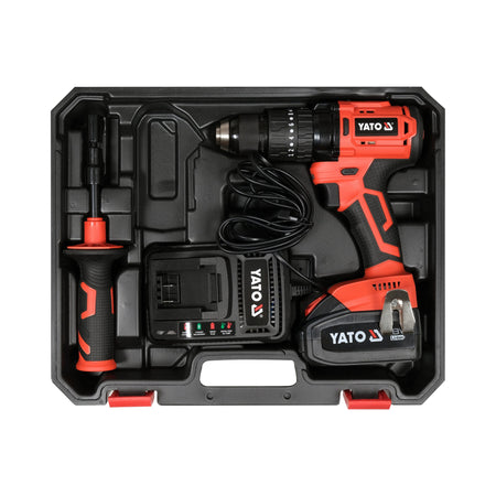 Yato 18V Impact Drill Driver (75Nm 3.0Ahx Bl) YT-82790