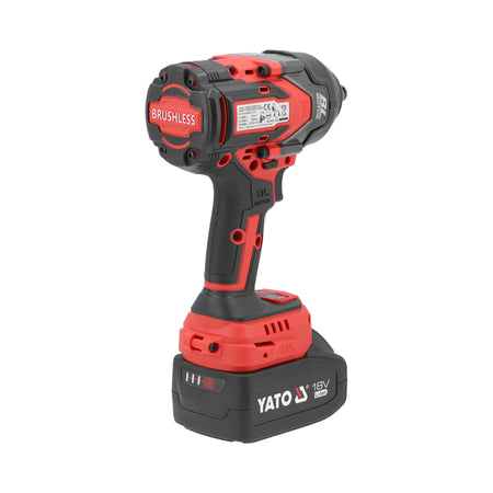 Yato 18V Impact Wrench 1/2'' 1200nm (1X4Amp Battery+Charger) YT-828071