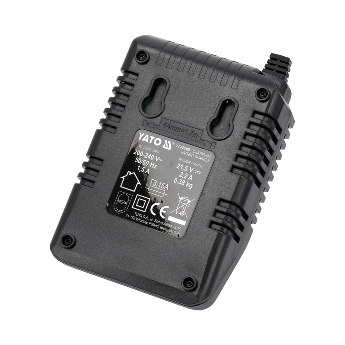 Yato 18V Quick Charger 2.2A YT-828498Bs