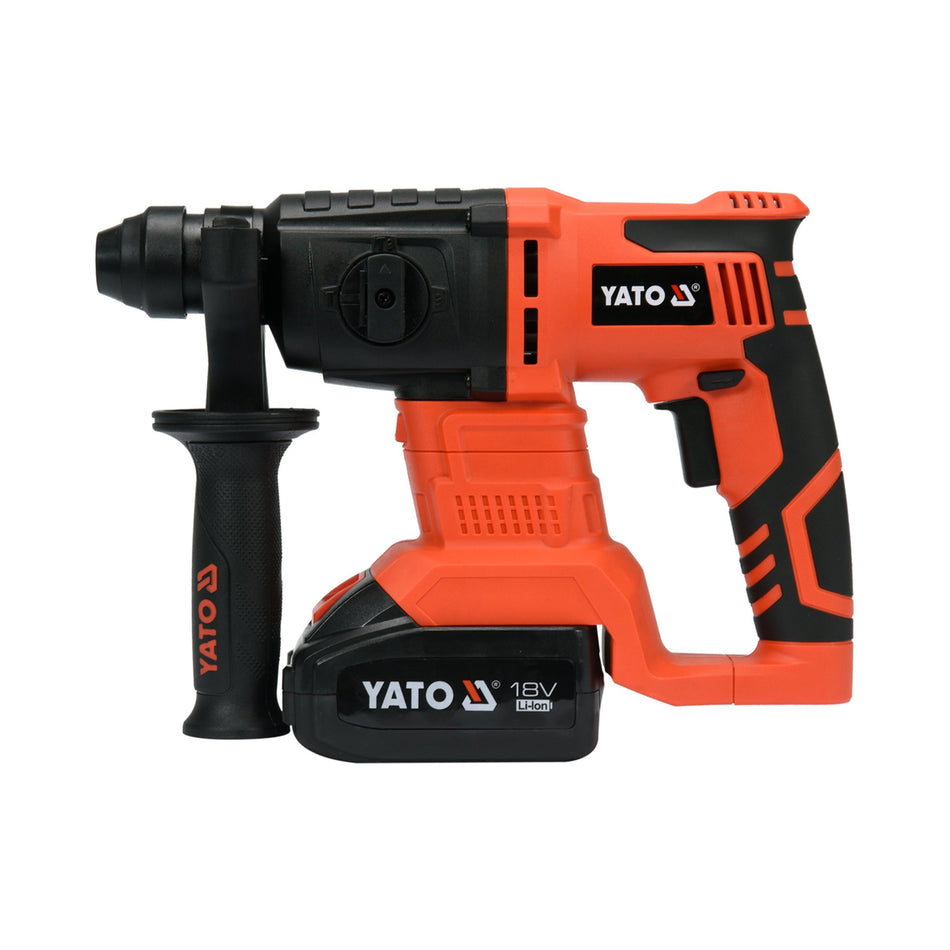 Yato 18V Rotary Hammer Sds Plus 18Mm (1X3Amp+Charger) YT-82770