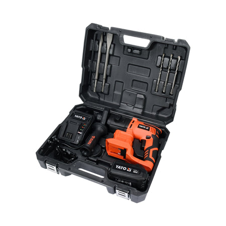 Yato 18V Rotary Hammer Sds Plus 18Mm (1X3Amp+Charger) YT-82770
