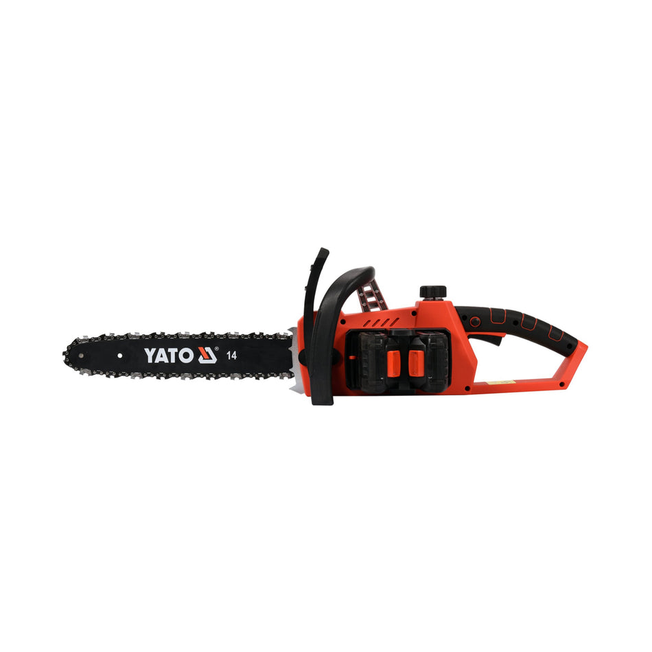 Yato 2X18V Chainsaw 14'' (2X2Amp+Charger) YT-82812