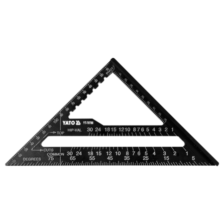 Yato Aluminium Alloy Set Square 180mm YT-70786