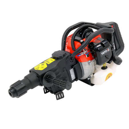 Yato brand handheld pressure washer on a white background
