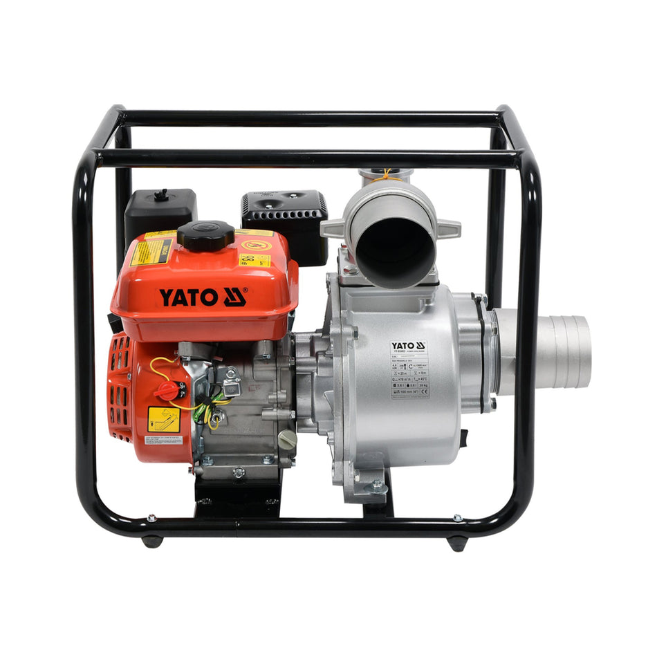 Yato Gasoline Water Pump 7.7HP, 96m³, 4"  YT-85403