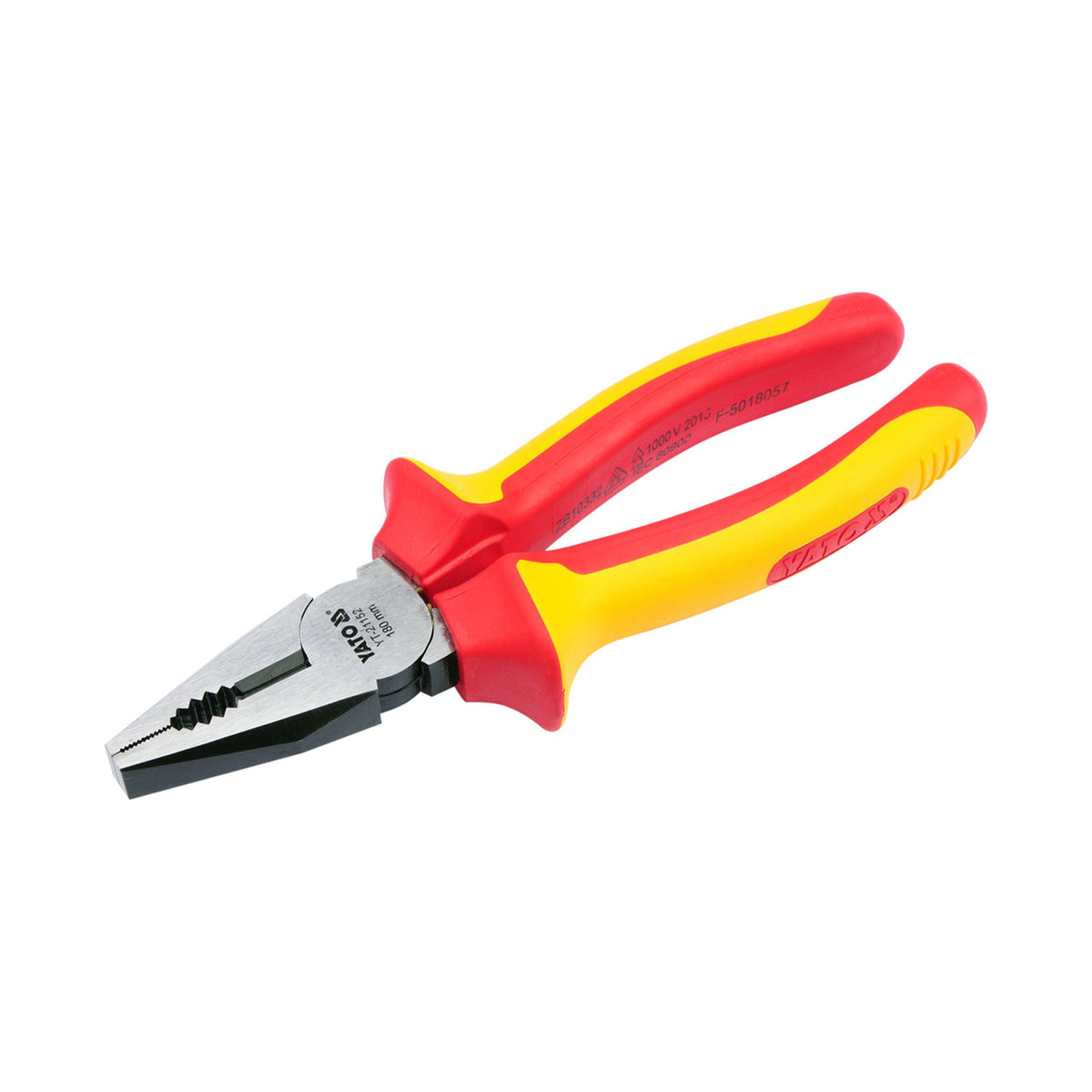 Yato Insulated Combination Pliers 180Mm VDE YT-21152