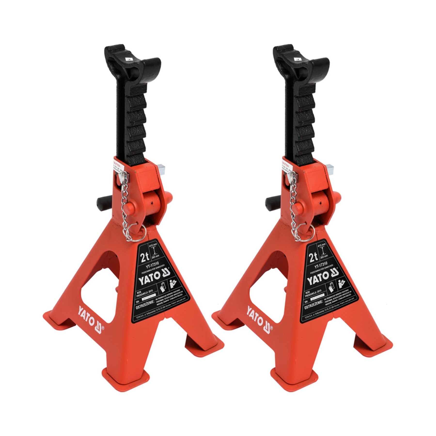 Yato Jack Stands 2T/ 3T/ 6T 2Pcs YT-17310/ YT-17311/ YT-17312