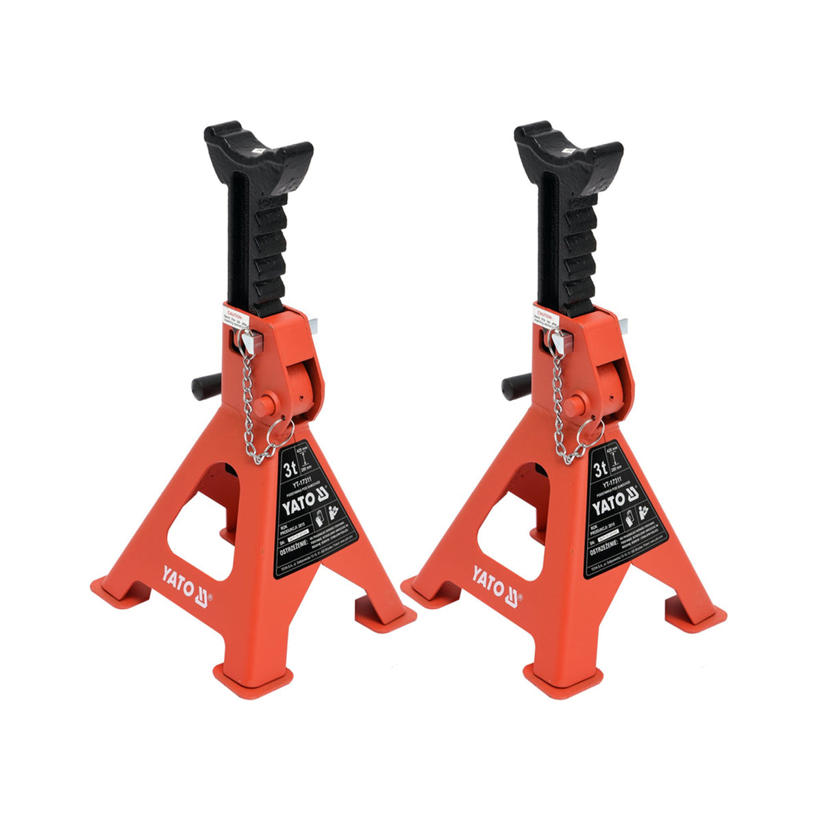 Yato Jack Stands 2T/ 3T/ 6T 2Pcs YT-17310/ YT-17311/ YT-17312