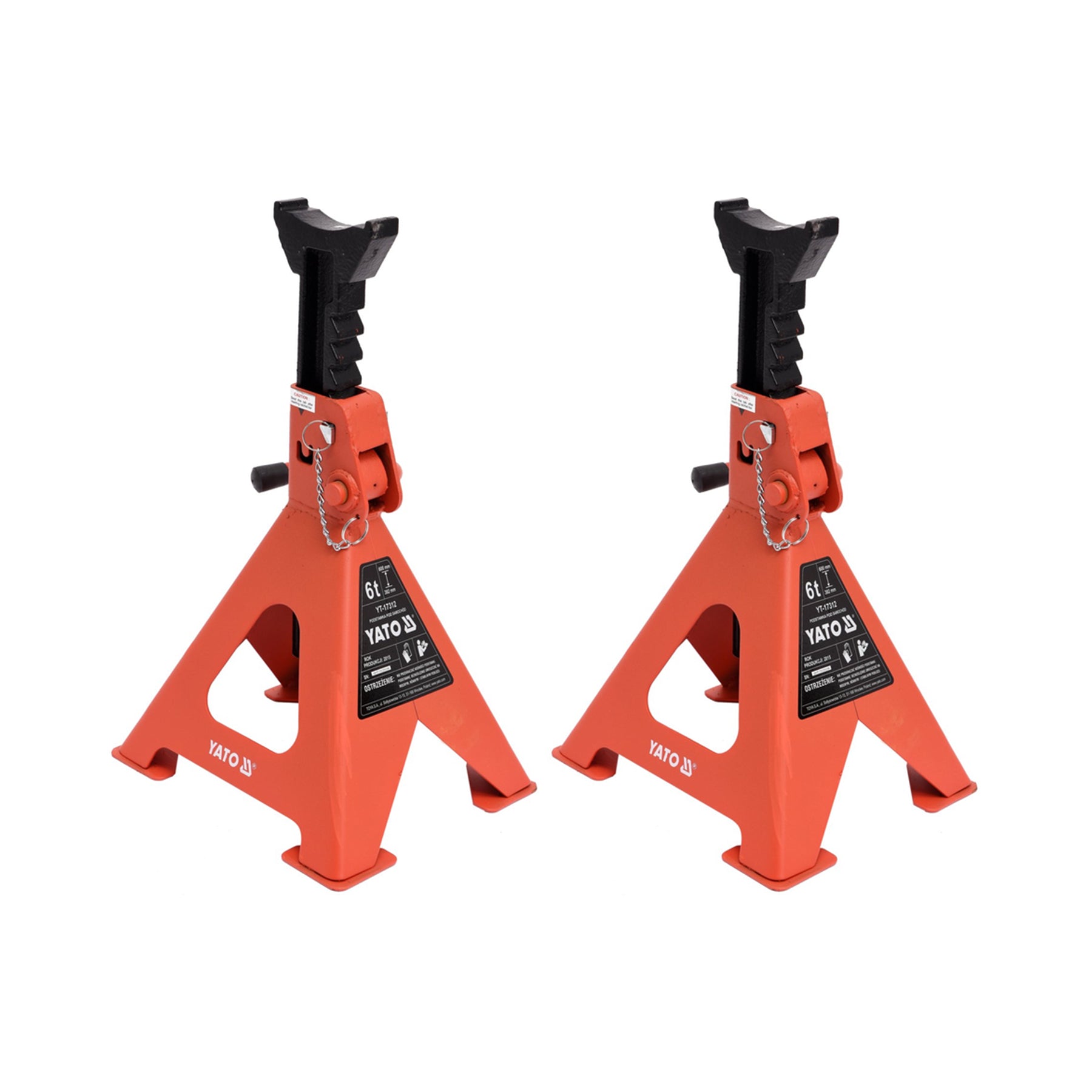 Yato Jack Stands 2T/ 3T/ 6T 2Pcs YT-17310/ YT-17311/ YT-17312