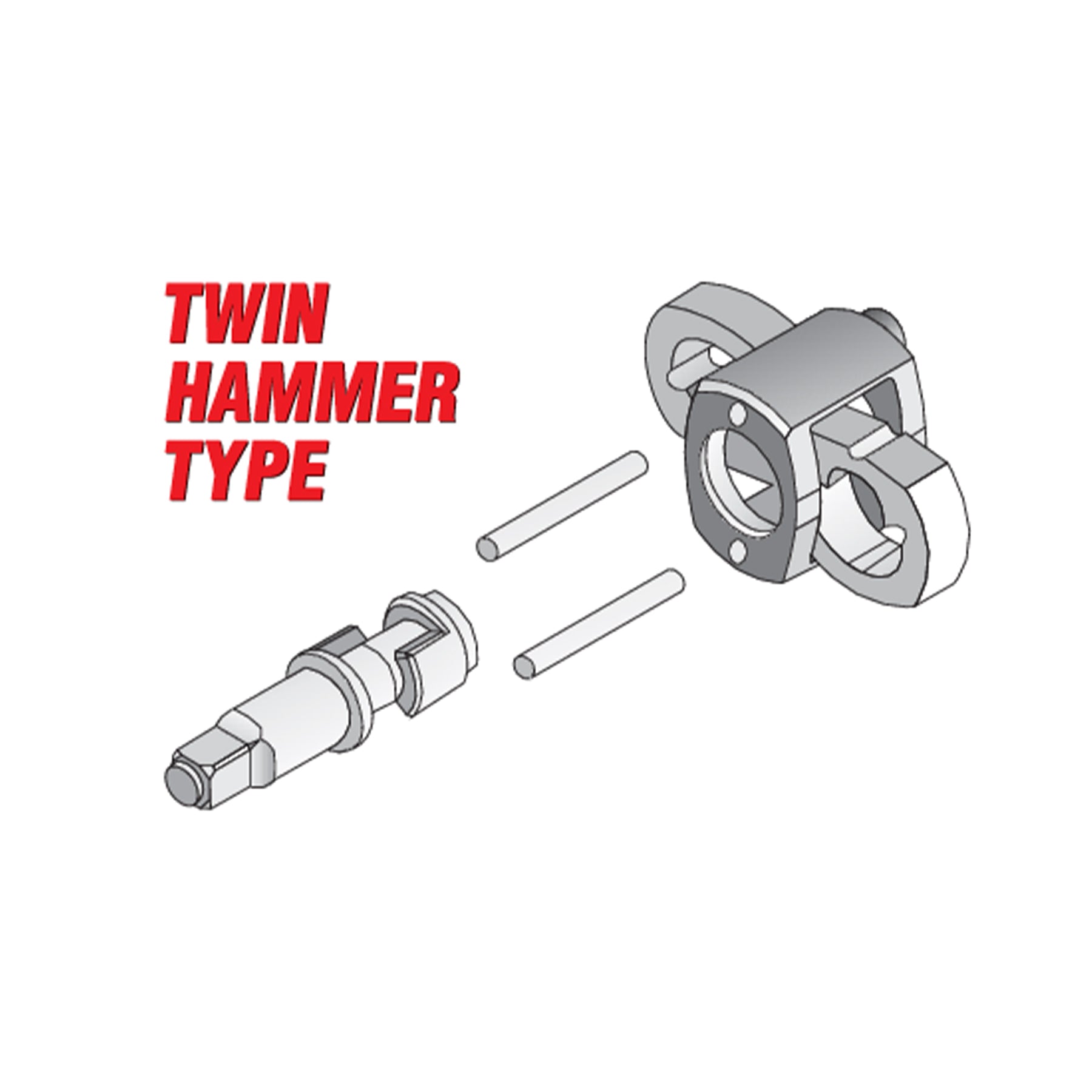 Yato Pneumatic Impact Wrench 1/2" 1000Nm YT-09528