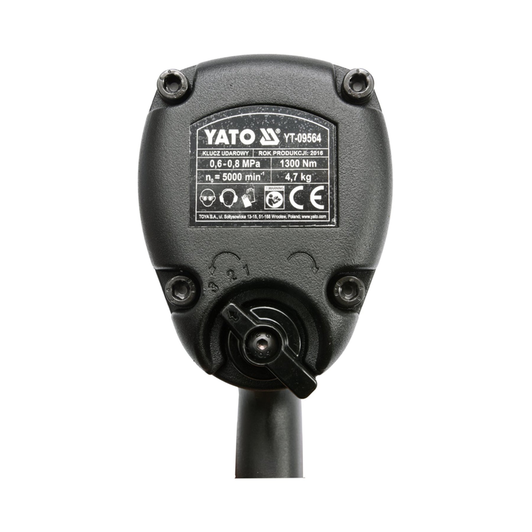 Yato Pneumatic Impact Wrench 3/4" 1300Nm YT-09564