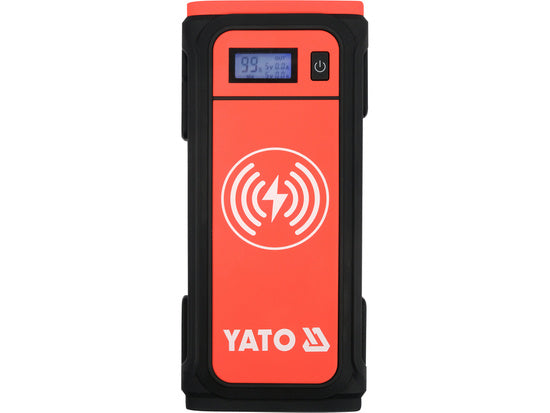 Orange and black power bank with YATO branding on a white background