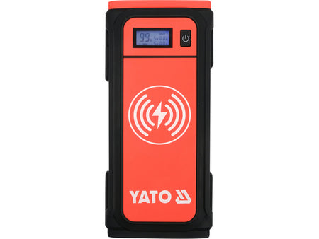 Orange and black power bank with YATO branding on a white background
