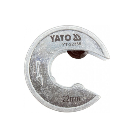 Yato 22mm wrench socket on a white background