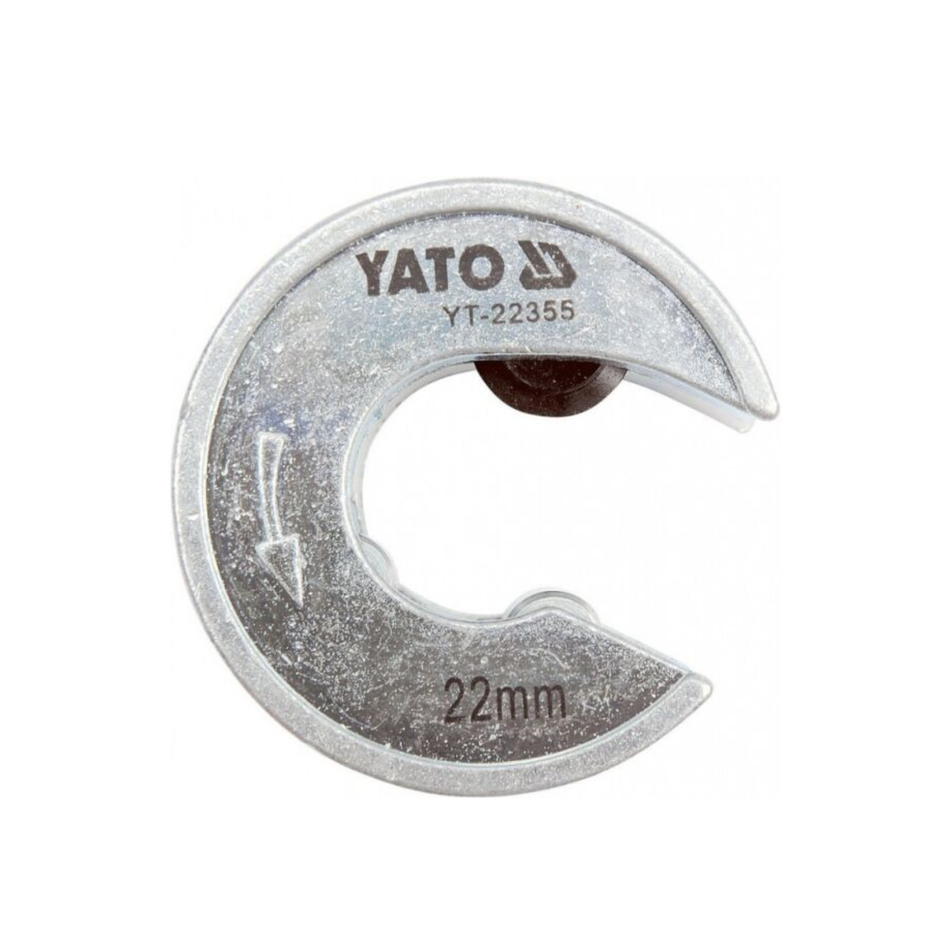 Yato 22mm wrench socket on a white background