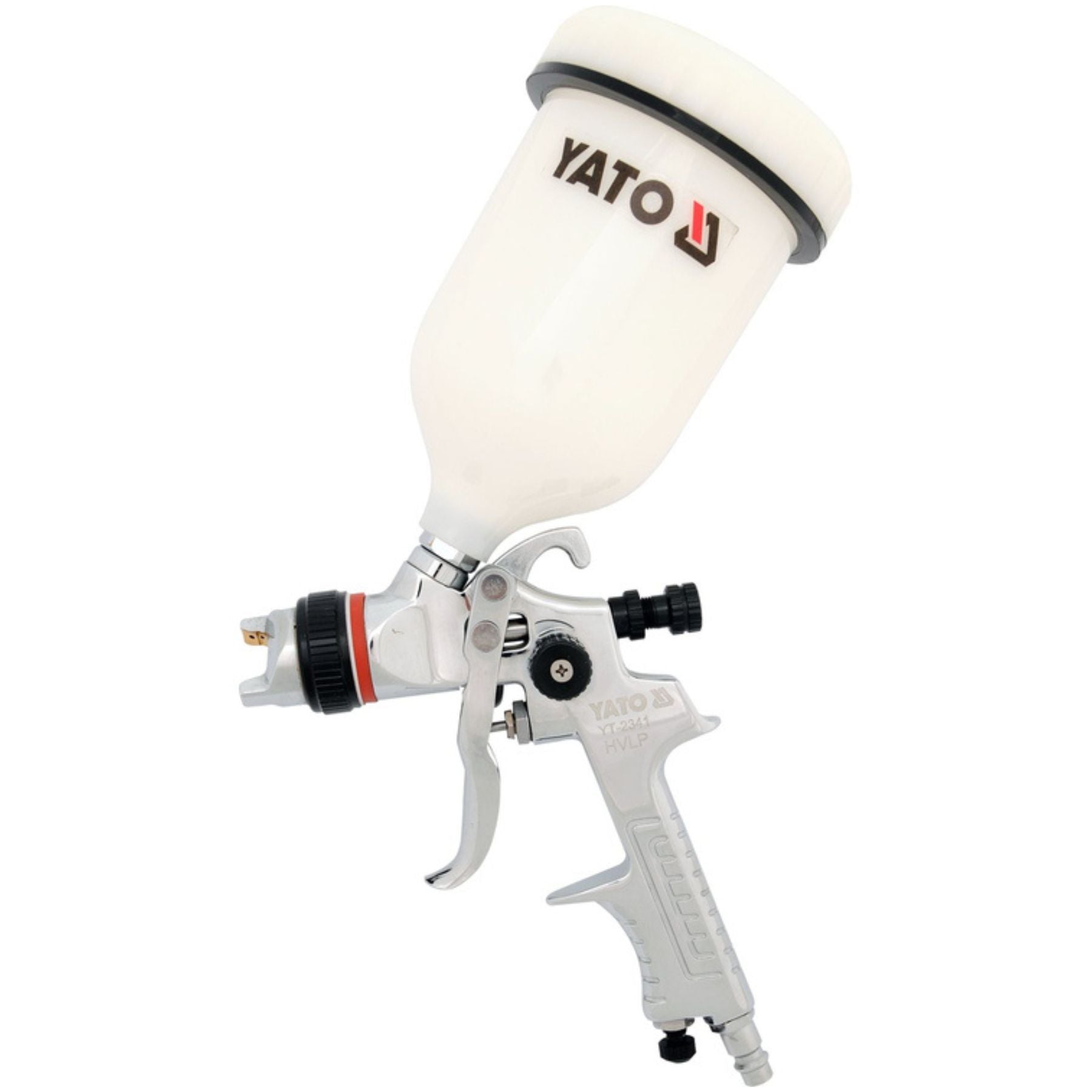 Yato spray gun on a white background