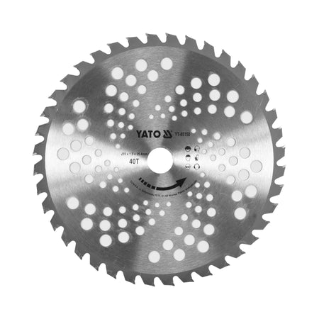 Yato TCT Blade For Brush Cutters 255mm 25 4mm YT-85150