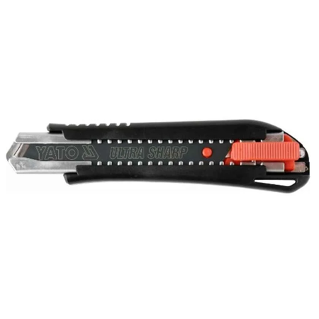 Yato brand utility knife with a white background