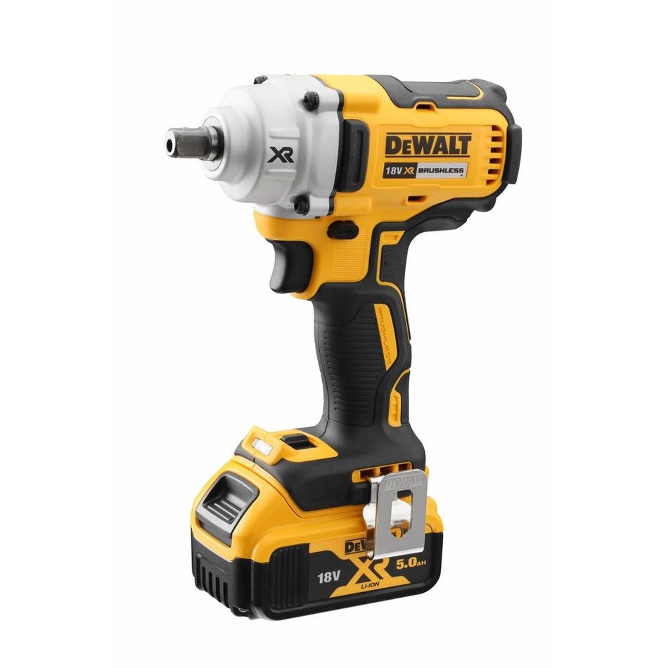 DEWALT DCF891P2T-GB 18V 1/2" CORDLESS IMPACT WRENCH (2 X 5.0Ah + BATTERY)