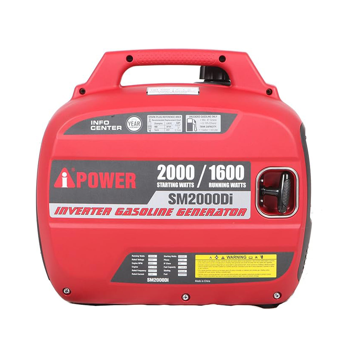 iPower Inverter Silent Generator SM2000DI (Output 1600W)